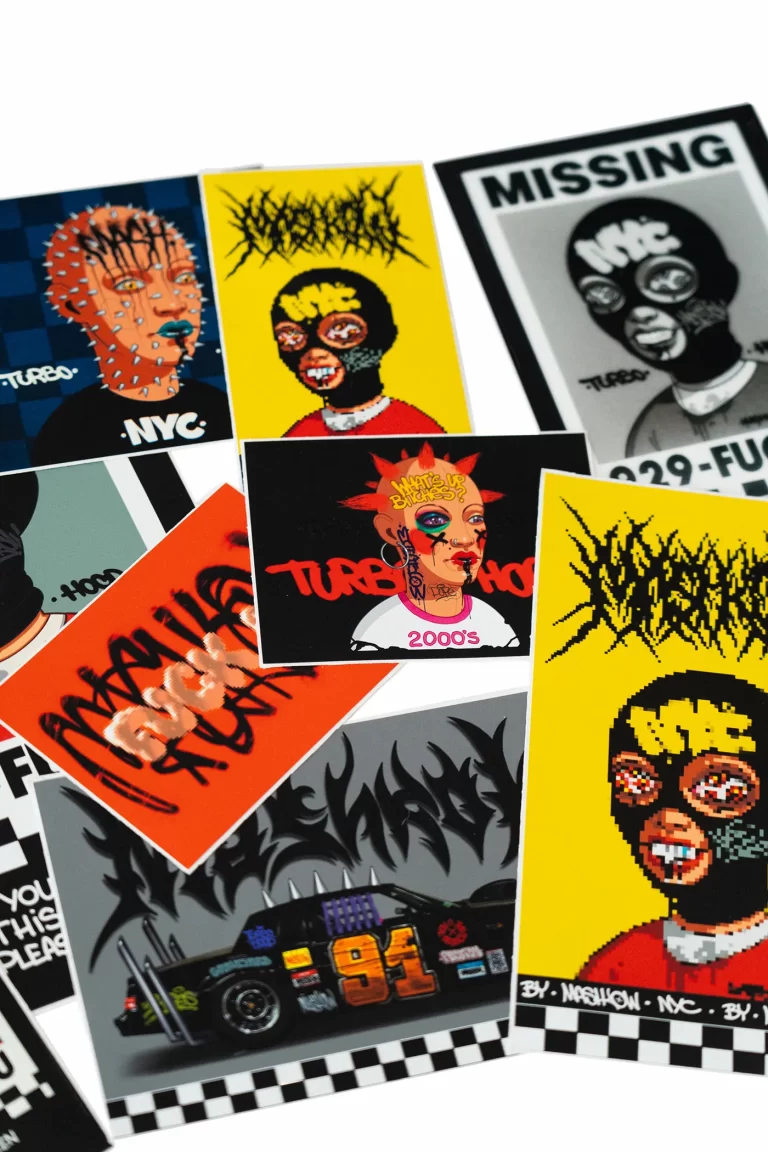 Sticker pack “Turbo hood”