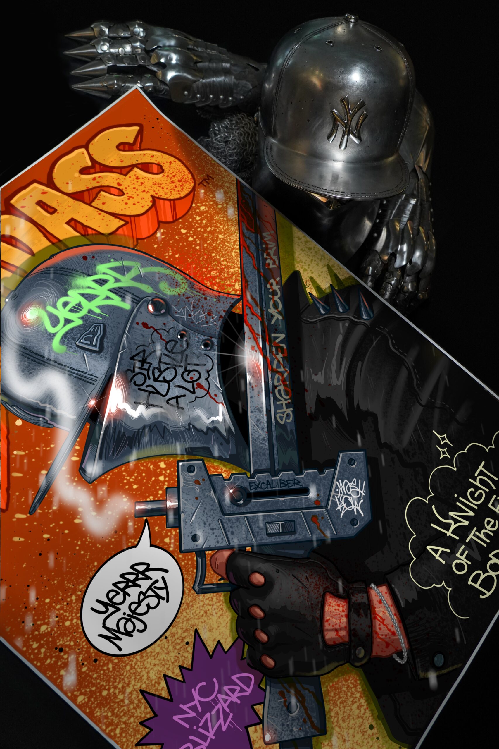 SIR DEADASS "NYC Blizzard" Posters