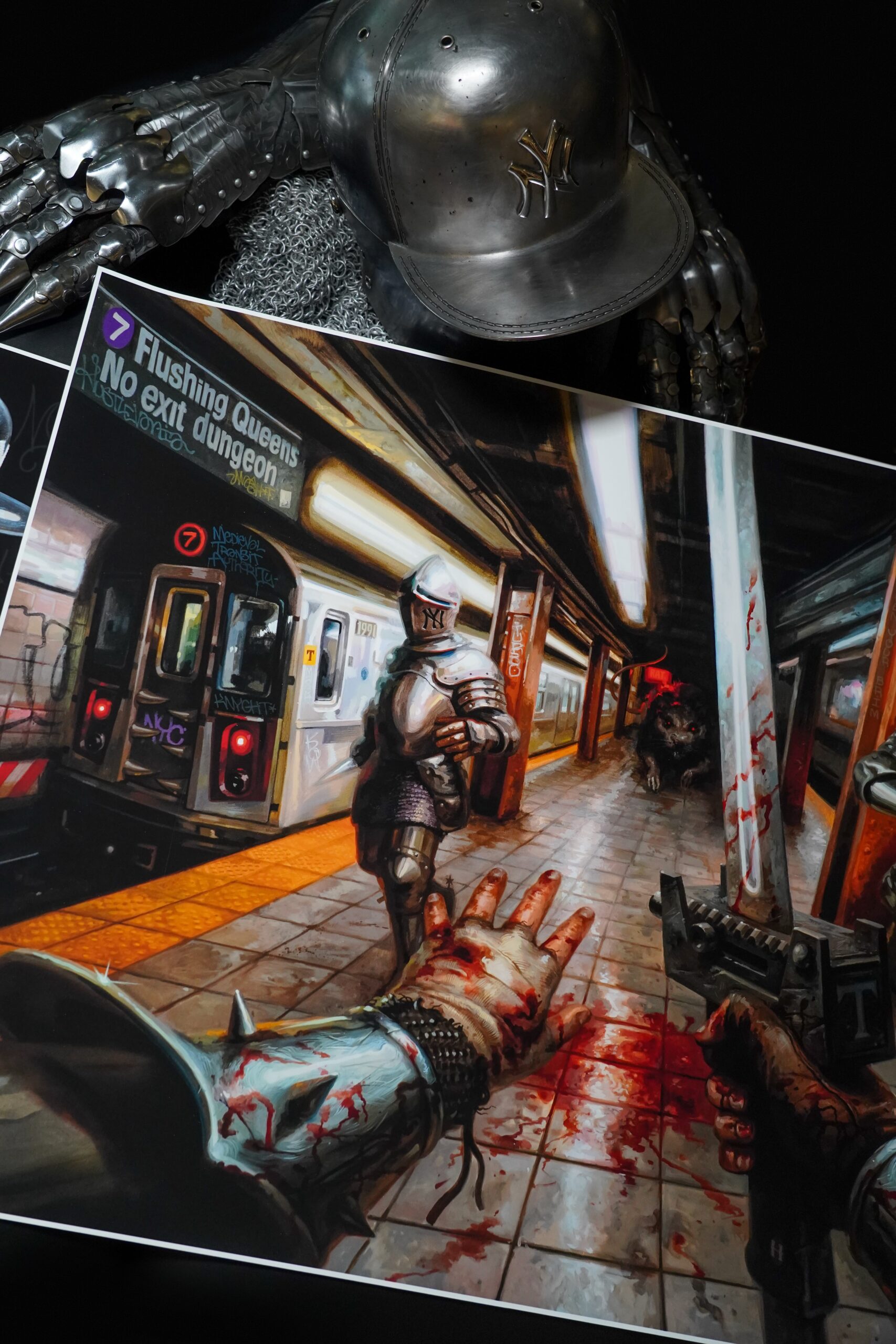 "SIR DEADASS HAS ARRIVED" Print