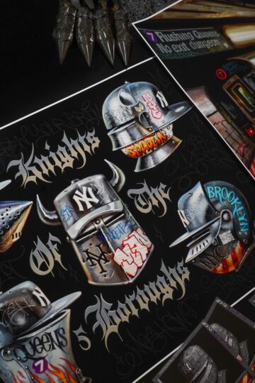 "KNIGHTS OF THE 5 BOROUGHS" Print